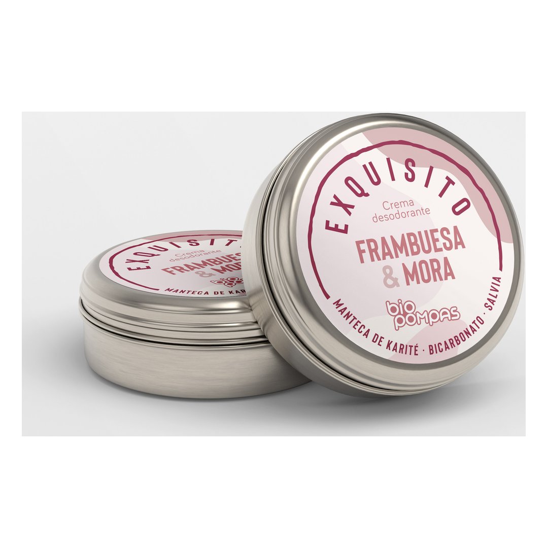 Crema desodorante EXQUISITO (Frambuesa Mora)